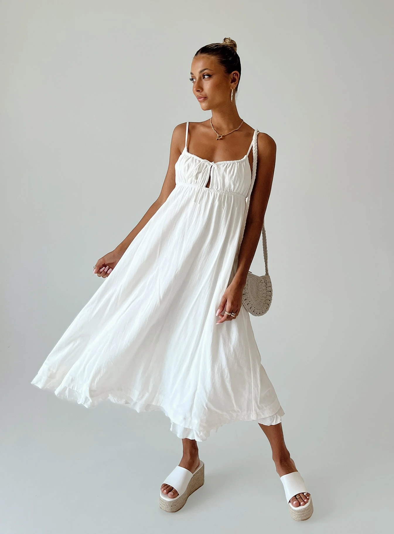 Princess Polly Empress Of Love Maxi Dress White 8 Princess Polly Empress Of Love Maxi Dress White - Image 6