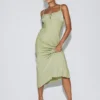 Princess Polly Nicoleta Midi Dress Green -Cheap Clothifyx Store 0 modelinfo Alexis us2 4186d5e7 fbb4 4b97 a8e6 6d01394beb7f