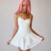 Princess Polly Floria Romper White 1 Princess Polly Floria Romper White -Cheap Clothifyx Store 0 modelinfo Jayechelle us4