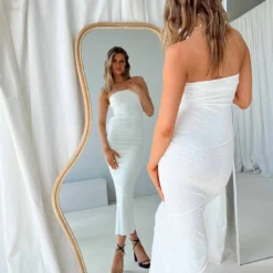 Princess Polly Oscar Midi Dress White