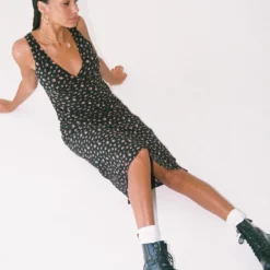 Princess Polly Sariah Midi Dress Black