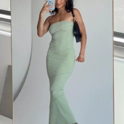 Princess Polly Oscar Midi Dress Sage Green -Cheap Clothifyx Store 0 modelinfo lyric us2 ecf12785 b9d8 4d12 bb0b a34cef06ac33