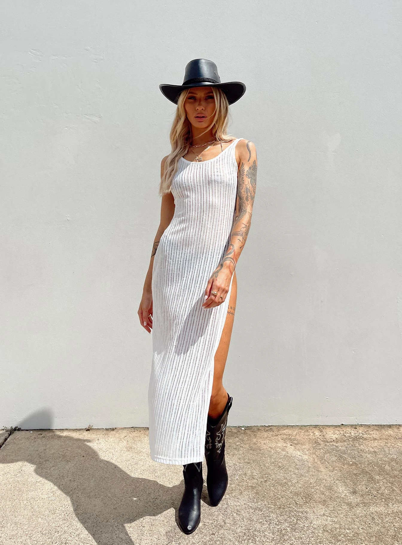 Princess Polly Jasmine Midi Dress White 4 Princess Polly Jasmine Midi Dress White - Image 2