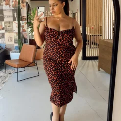 Noda Midi Dress Black Curve -Cheap Clothifyx Store 0 acec597b 7ee2 4683 9731 767795bc7245