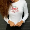 Princess Polly Betty Boop Cherry Girl Long Sleeve Top White -Cheap Clothifyx Store 1 modelinfo Ashley us2 dca3f603 0b3e 4835 94cf 874d16b75f0c