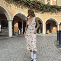 Princess Polly Nellie Maxi Dress Yellow Floral