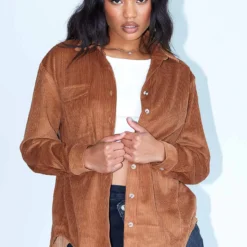 Princess Polly Rylan Shirt Brown