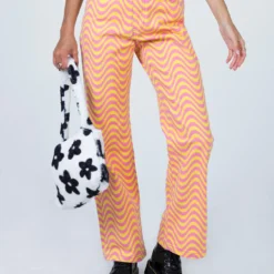 The Ragged Priest Wave Jean Pink & Yellow -Cheap Clothifyx Store 1 modelinfo Nat us2 d10a90c4 f23d 467e 9743 3f20d3777588