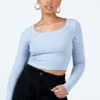 Princess Polly Kasta Top Blue -Cheap Clothifyx Store 1 modelinfo Sarah us4 6147607f 3577 4ef8 93e6 8018fabd94cd