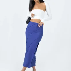 Erika Midi Skirt Blue