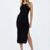 Moonare Midi Dress Black -Cheap Clothifyx Store 1 modelinfo elly us2 17ecafb3 c7ac 45ee ad35 1ed6009aa352
