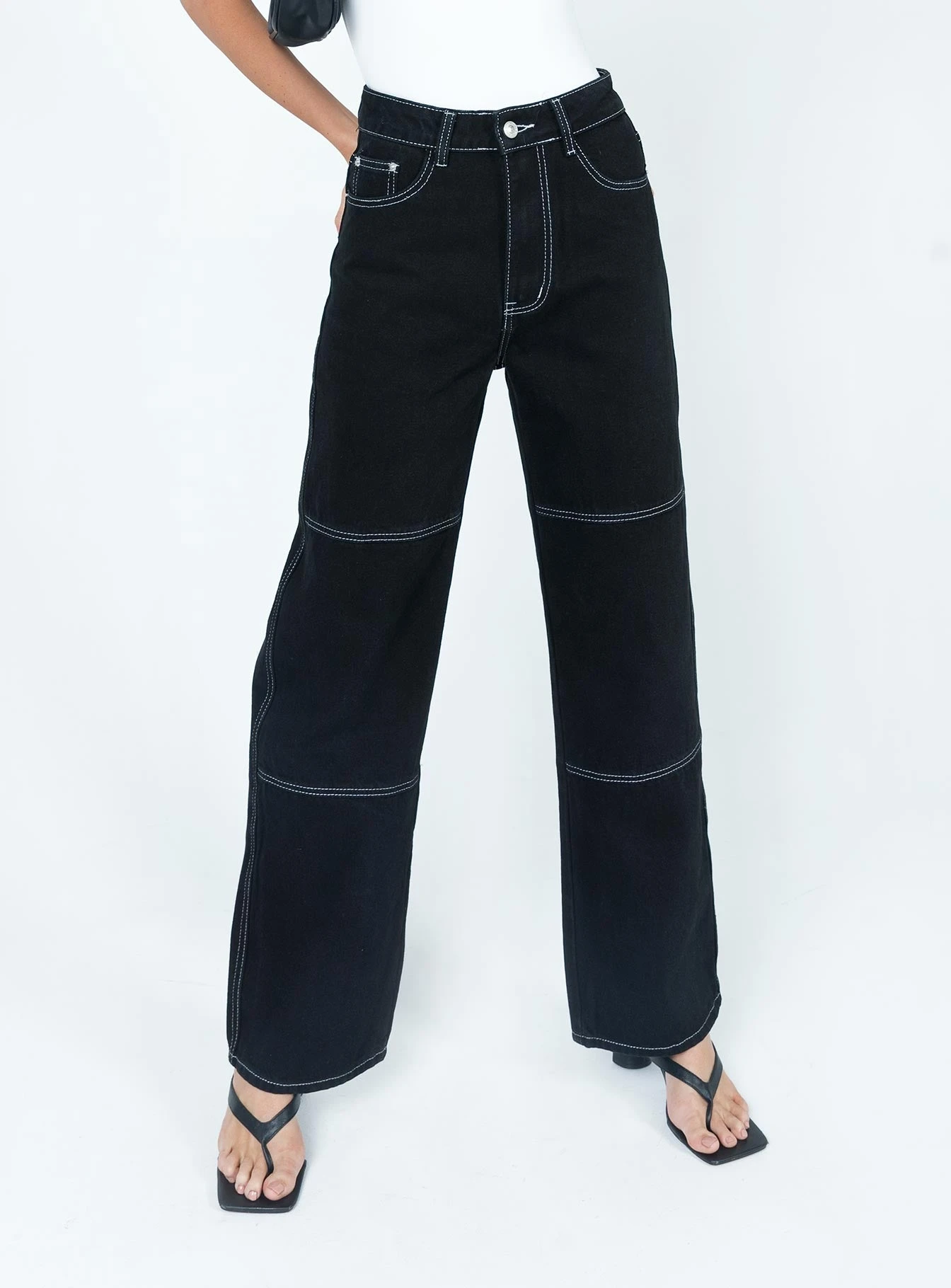 Princess Polly Jaclyn Jean Black 4 Princess Polly Jaclyn Jean Black - Image 2