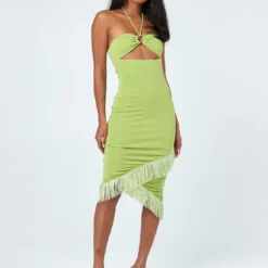 Princess Polly Tropicana Midi Dress Green -Cheap Clothifyx Store 1 modelinfo kiele us2 6db3a19d d806 435c 9401 92d6601ea1ec