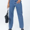 Princess Polly Palais Mom Jeans Mid Wash Denim 2 Princess Polly Palais Mom Jeans Mid Wash Denim -Cheap Clothifyx Store 1 modelinfo lola us4 8d2443f1 044b 4b26 97c8 60c8ac0efd6f