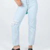 Princess Polly Cedar Straight Leg Denim Jeans -Cheap Clothifyx Store 1 modelinfo sarah us4 bca74cfc e5f3 42b5 a303 9f94029512db