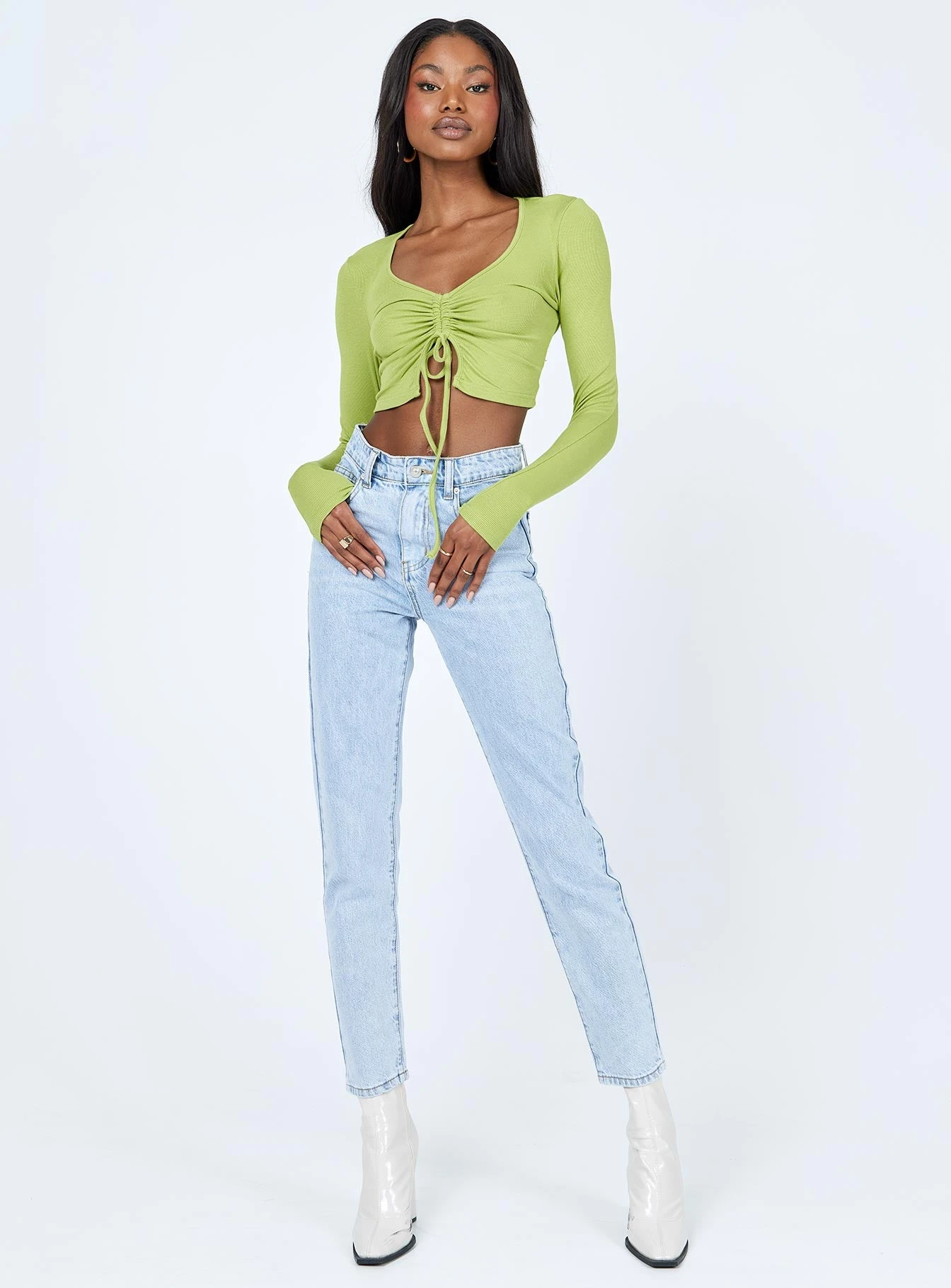 Princess Polly Taranto Skinny Denim Jeans 3 Princess Polly Taranto Skinny Denim Jeans