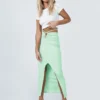 Princess Polly True Intentions Maxi Skirt Sage