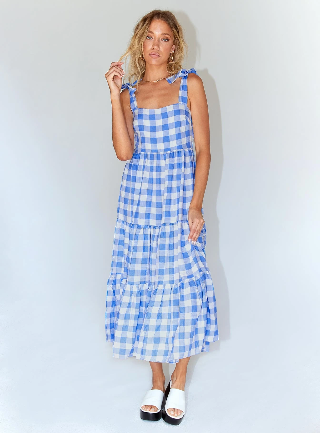 Princess Polly Rae Midi Dress Blue 3 Princess Polly Rae Midi Dress Blue