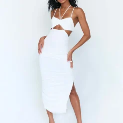 Princess Polly Alice Midi Dress White