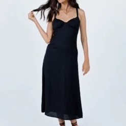 Princess Polly Georgia Midi Dress Black 10 Princess Polly Georgia Midi Dress Black -Cheap Clothifyx Store 2 modelinfo izy US2 447dc6c8 87d9 4688 98e2 a74da4078167