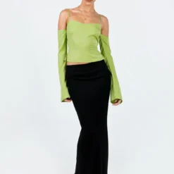 Princess Polly Cold Shoulder Top Green 9 Princess Polly Cold Shoulder Top Green -Cheap Clothifyx Store 2 modelinfo kiana us2 17328265 34df 4ced b396 5376ff8f0216