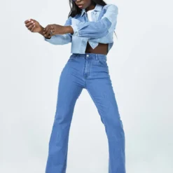 Princess Polly Highline Flare Jeans 9 Princess Polly Highline Flare Jeans -Cheap Clothifyx Store 2 2027c6b9 7a66 4149 a4b2 2afa87f25525