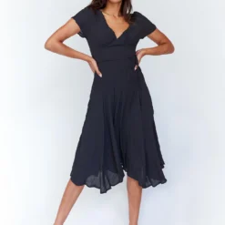 Princess Polly Felleni Midi Dress Black -Cheap Clothifyx Store 2 2a15849b 5c8a 406e 8bd6 bb8fee0ad307