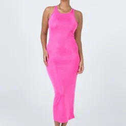 Everlast Midi Dress Hot Pink -Cheap Clothifyx Store 2 3a24b463 93f0 48e3 a99d 159735147d32
