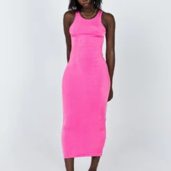 Everlast Midi Dress Hot Pink -Cheap Clothifyx Store 2 6787557f 80fd 4b29 9f0b 14620e88cb9f