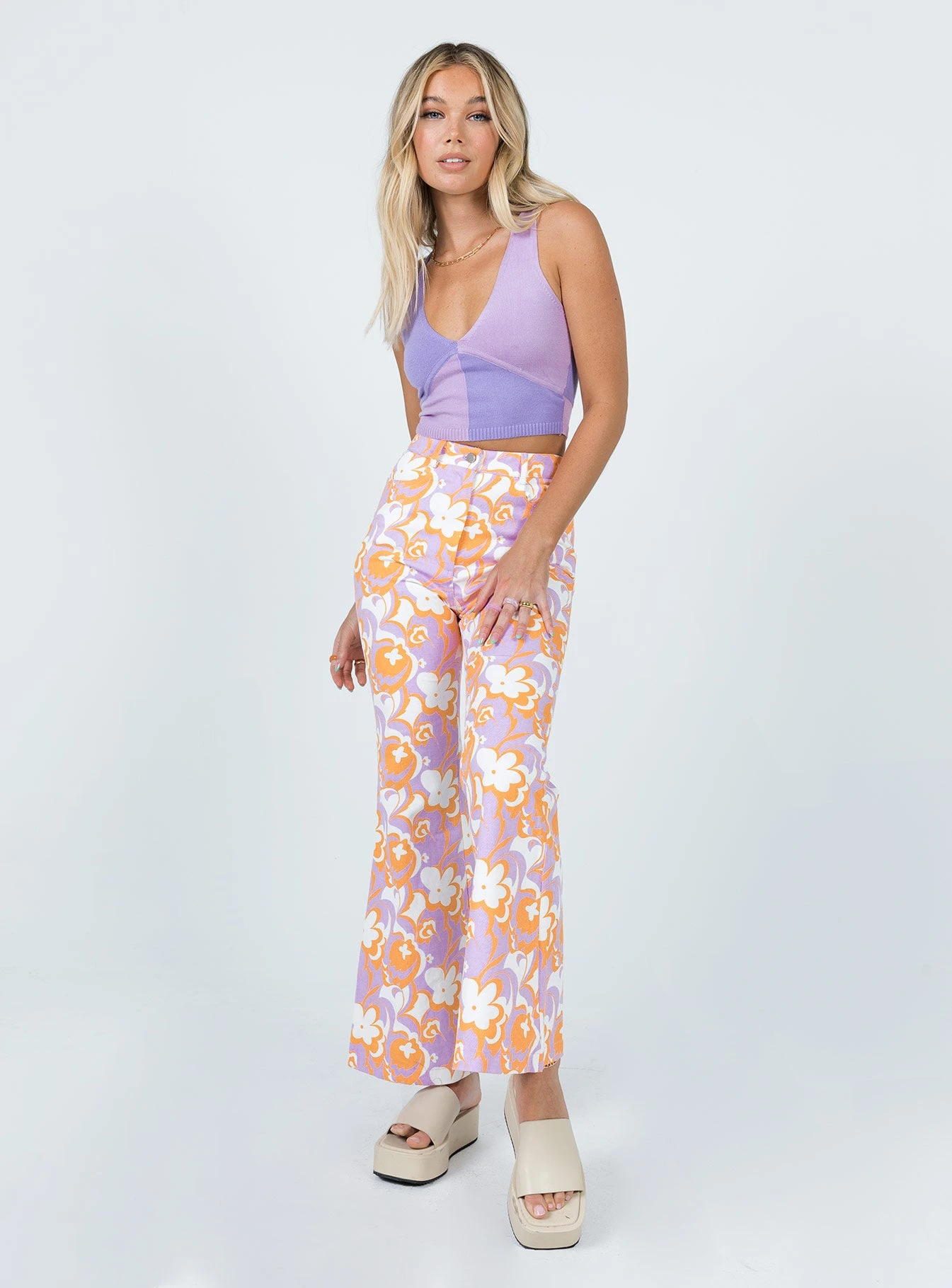 Princess Polly Jasmina Denim Jeans Pink 5 Princess Polly Jasmina Denim Jeans Pink - Image 3