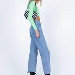 Princess Polly Brenna Knee Rip Denim Jeans -Cheap Clothifyx Store 3 modelinfo Ira us2 c6ec35c0 8c1c 43d4 ac7e fe15bdf3fb0f