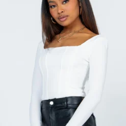 Princess Polly Janie Bodysuit White -Cheap Clothifyx Store 3 modelinfo carter us2 26df72f2 bdb6 44f8 8a63 6137568061a6