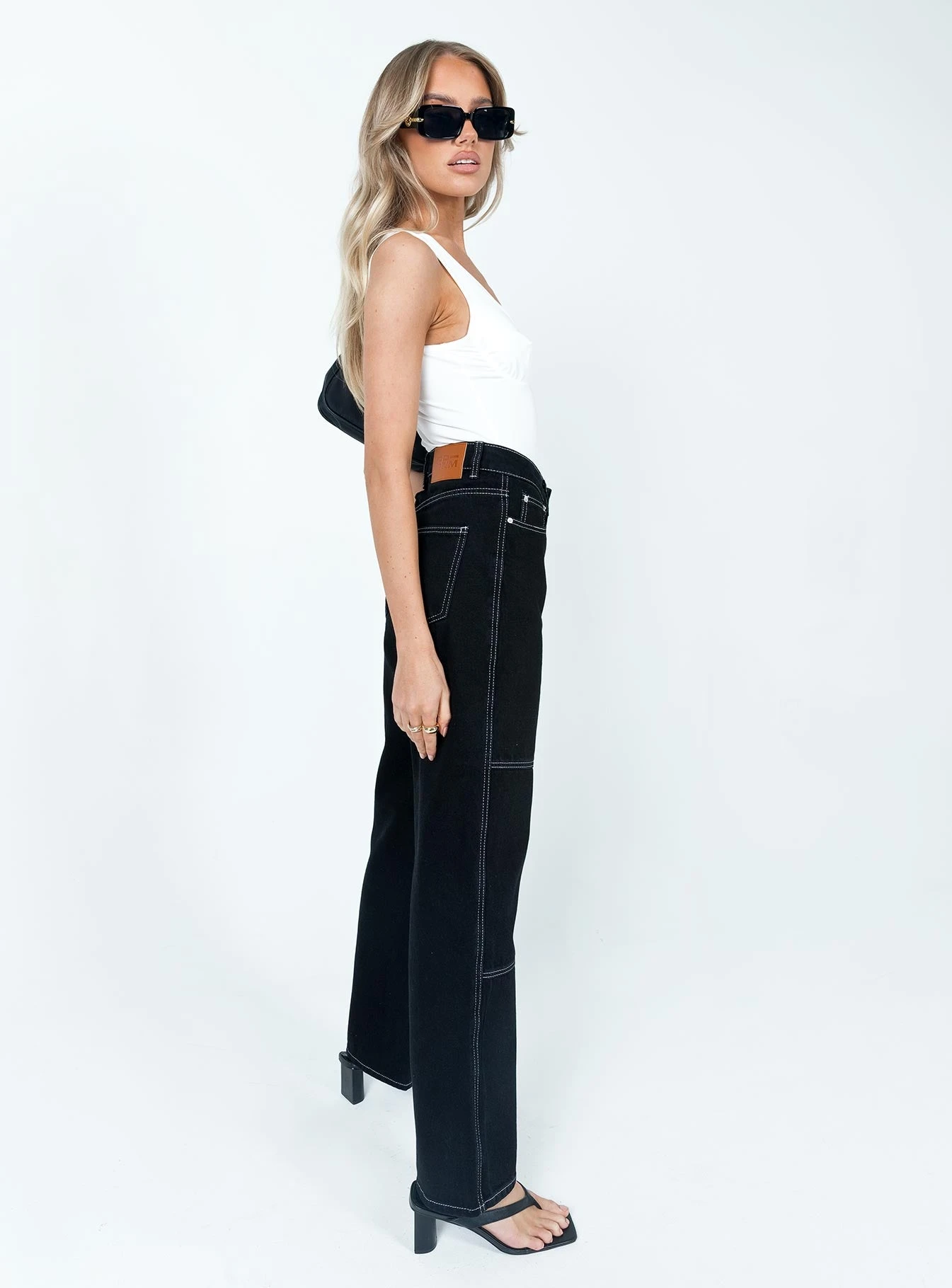 Princess Polly Jaclyn Jean Black 6 Princess Polly Jaclyn Jean Black - Image 4