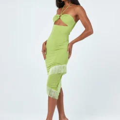 Princess Polly Tropicana Midi Dress Green -Cheap Clothifyx Store 3 modelinfo kiele us2 5c0d3b1f 0e43 49ff 8d43 213e323e0197