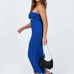 Princess Polly Talena Strapless Midi Dress Blue -Cheap Clothifyx Store 3 modelinfo mikayla us6 a135b2d1 3dea 40cb b720 2ca3489723e9