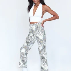 Princess Polly Steph Patch Work Paisley Jeans -Cheap Clothifyx Store 3 06d4b30b cf1e 4ce5 9d25 eef2f38ace12