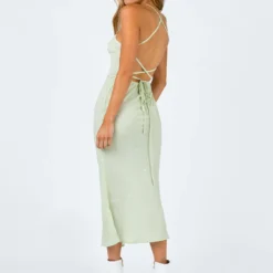 Princess Polly On Cloud Nine Midi Dress Green -Cheap Clothifyx Store 3 50f11a50 42b3 4558 bdde 70afb37f24c2