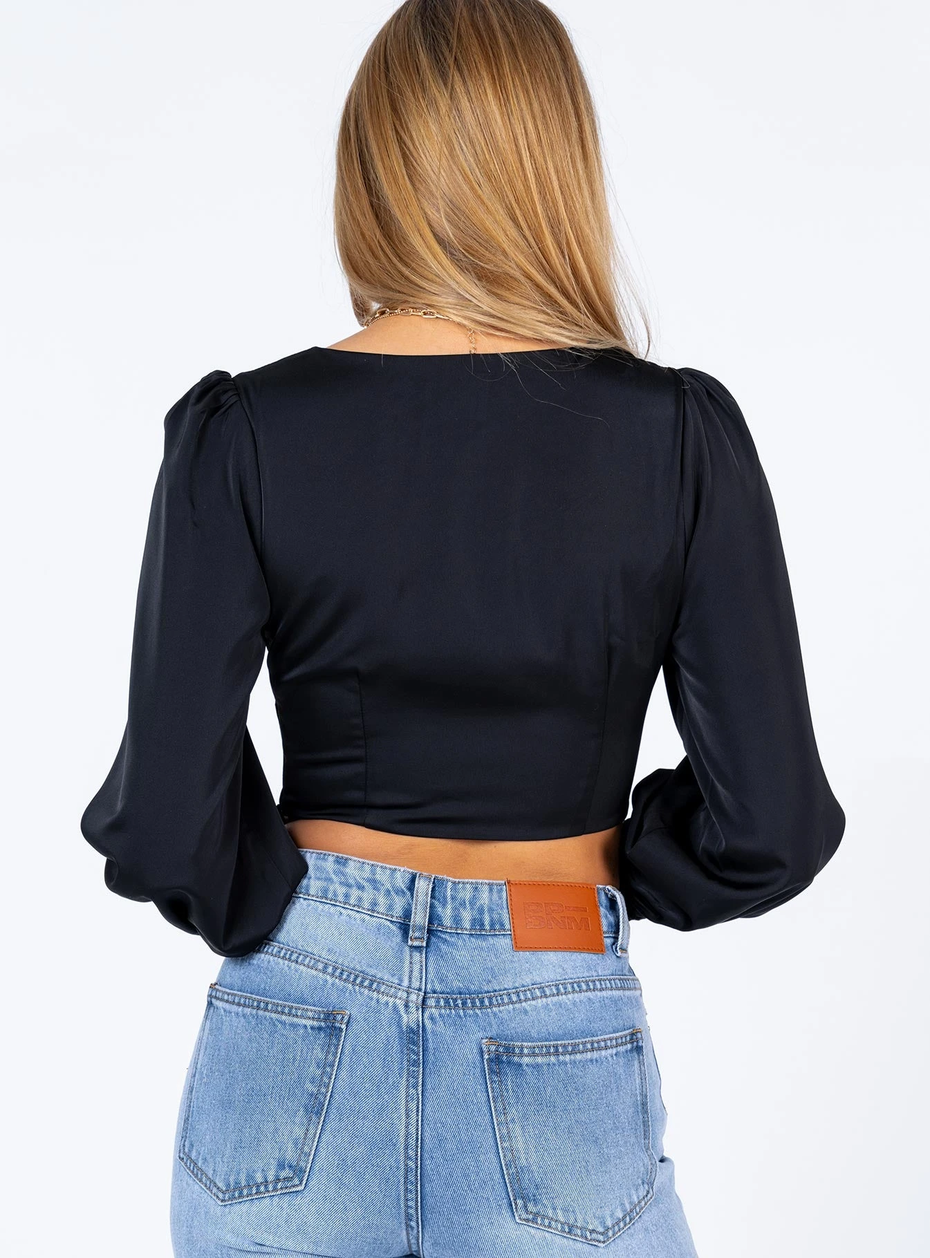 Princess Polly Dimitri Long Sleeve Top Black 6 Princess Polly Dimitri Long Sleeve Top Black - Image 4