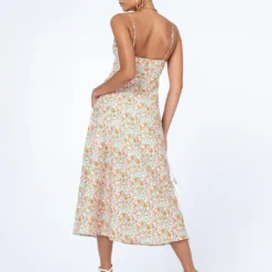 Princess Polly Amara Midi Dress Multi -Cheap Clothifyx Store 4 modelinfo alexis us2 db398b86 e40b 41e4 bcba e38fa951326a