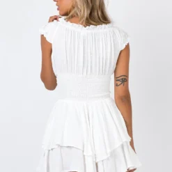 The Love Galore Romper White Lower Impact 16 The Love Galore Romper White Lower Impact -Cheap Clothifyx Store 4 modelinfo cathlin us2 237ea39d 7b76 4397 b6d0 b35ca8cb92fa