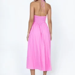 Princess Polly Nardin Midi Dress Pink -Cheap Clothifyx Store 4 modelinfo cindy us2 32baf53e 6154 47da 8462 350618c1483b