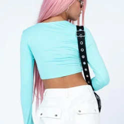 Princess Polly Fabio Long Sleeve Top Blue 9 Princess Polly Fabio Long Sleeve Top Blue -Cheap Clothifyx Store 4 modelinfo jayechelle us4 89ffaba5 4bf3 4970 85b3 dcc5e26fd5bc