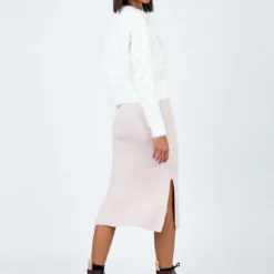 Princess Polly Zanna Midi Skirt Nude Pink -Cheap Clothifyx Store 4 9643384e 5ff9 43e2 a2c4 7d388ef0827f