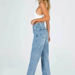 Princess Polly Holly Asymmetric Straight Leg Jean Light Wash Denim -Cheap Clothifyx Store 4 9c38d557 3b5e 4f69 8d42 5fa7866952ac 1