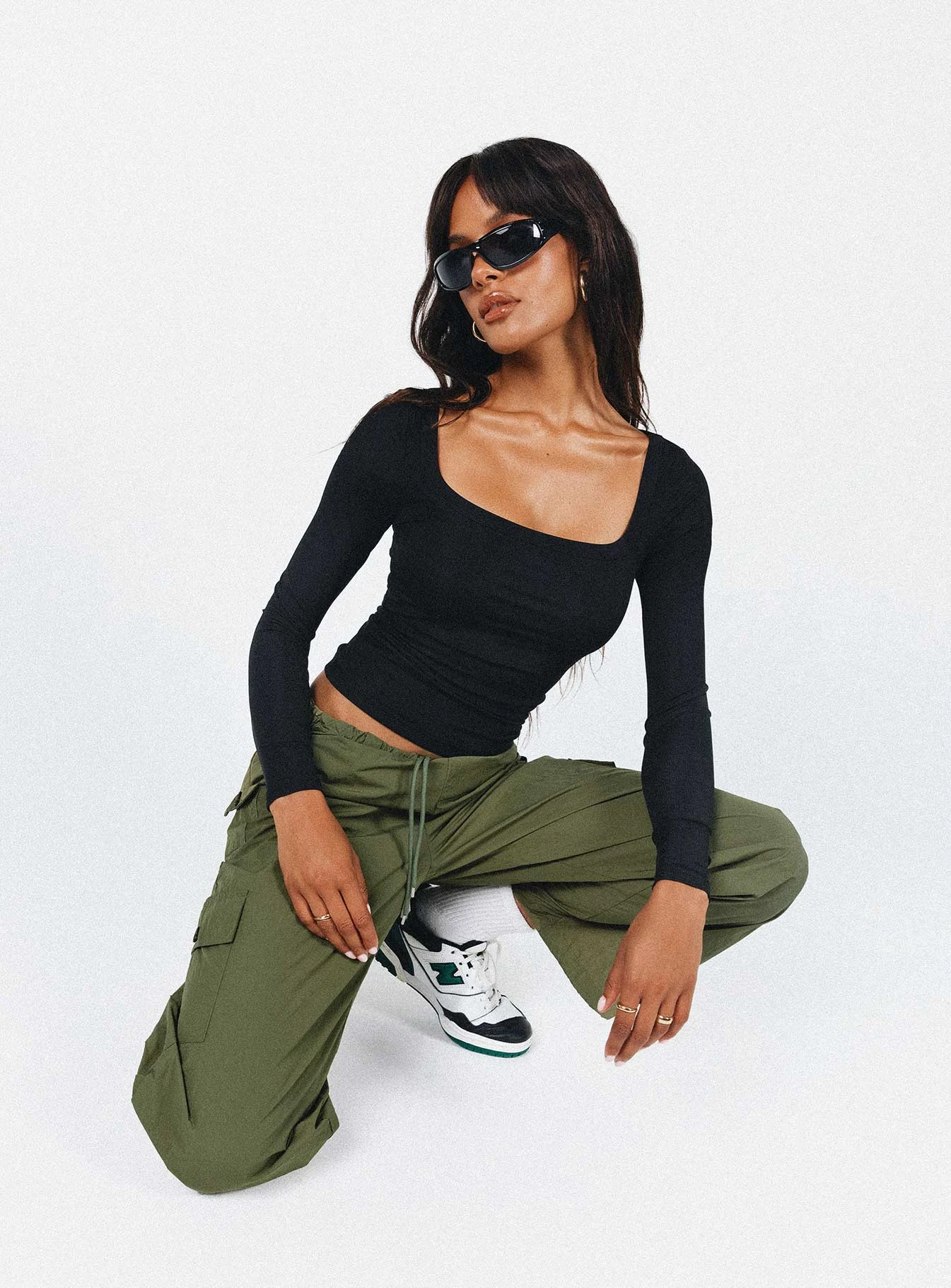 Arthie Long Sleeve Top Black Low Impact 8 Arthie Long Sleeve Top Black Low Impact - Image 6