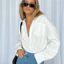 Princess Polly Lindford Shirt White