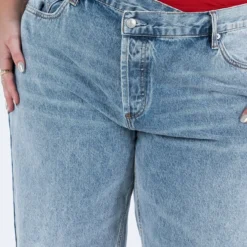 Holly Asymmetric Straight Leg Jean Light Wash Denim Curve 15 Holly Asymmetric Straight Leg Jean Light Wash Denim Curve -Cheap Clothifyx Store 5 modelinfo riley us14 ba23e419 e99d 4dc6 a1a3 7f1137f550a3