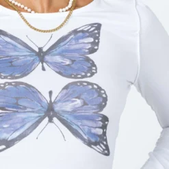 Princess Polly Butterfly Long Sleeve Top White 13 Princess Polly Butterfly Long Sleeve Top White -Cheap Clothifyx Store 5 218fc467 3b53 4709 9a76 648a9f403383