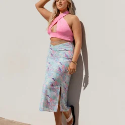 Princess Polly Aliana Midi Skirt Multi