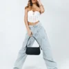 Miami Vice Pants Denim Blue -Cheap Clothifyx Store Hawkins Top White and Miami Vice Pant Denim Blue 2